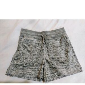 90 Degree By Reflex Heather Gray Athletic Shorts